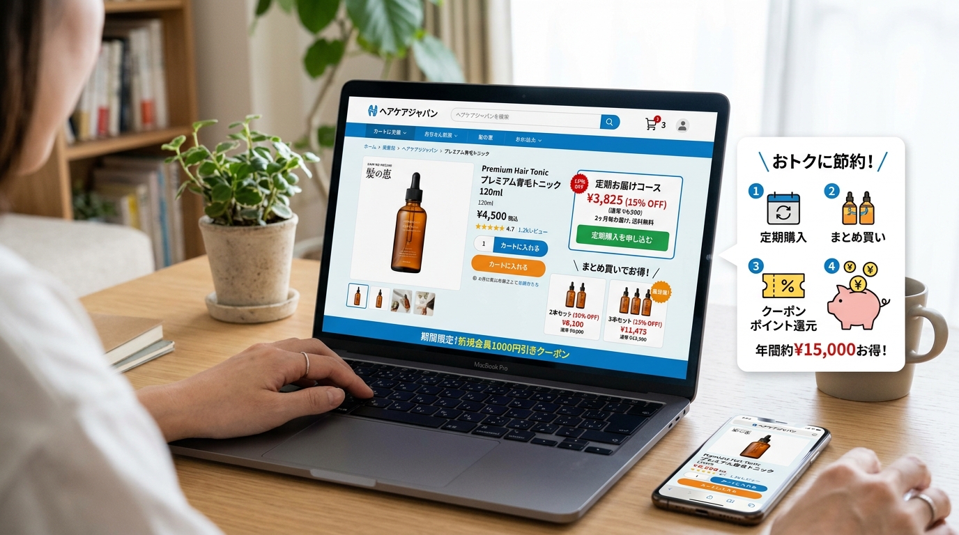 お得な定期便の利用ガイド